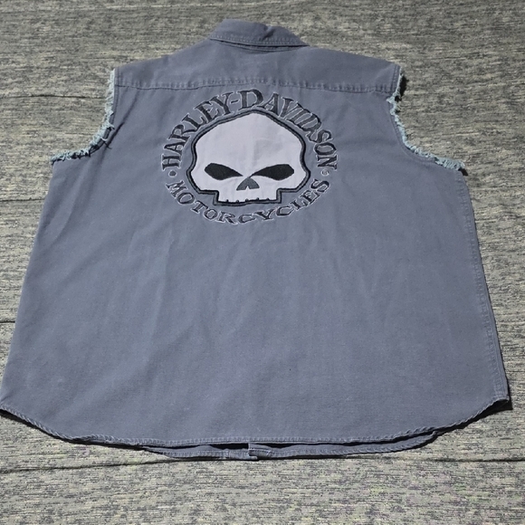 NWOT Harley-Davidson Sleeveless Men's Shirt size 2XL - Picture 2 of 3